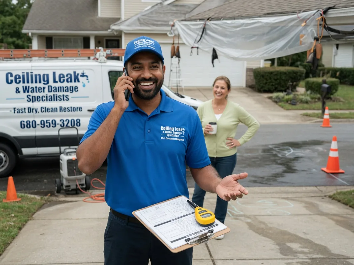 Ceiling Leak Cleanup Water Valley, TX FAQs